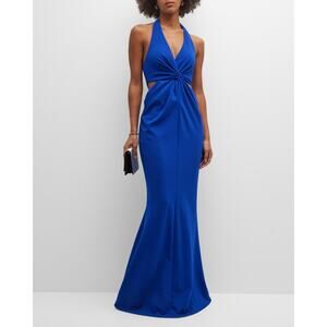 One33 Halter With Side Cut Outs Top Size 0